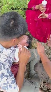Mundan ceremony | Indian culture | family function 🤩🫶 #youtube #vlog #mundan