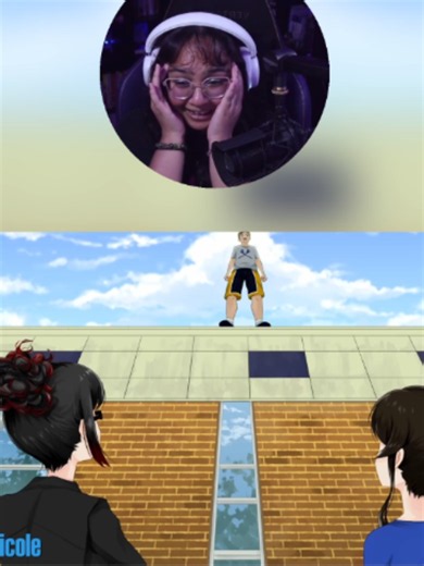 What is this guy doing up there?! 😭 #classof09 #classof09game #visualnovel #classof09nicole #gamingontiktok #gaming #fyp