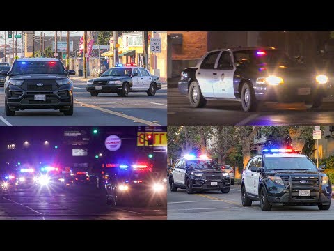 LAPD Responding Code 3 (Compilation 25)