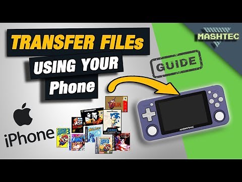 RG351 - Howto transfer Files/Roms using your iPhone - Guide (no PC needed)