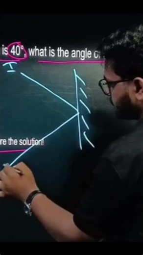 Can You Find the Angle of Reflection? 🤔 | Physics Challenge #Shorts #physics