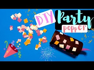 DIY Party Popper (without a balloon)