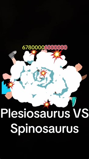 Plesiosaurus VS Spinosaurus