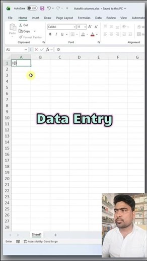 Auto Adjust Column Width Using View Code in Excel | Hidden Excel Trick 🔥 #excel #shorts
