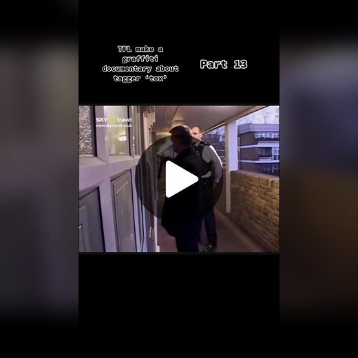 British transport police try to arrest graffiti tagger ‘tox’ #graffiti #graffitiforyou #graffitibombing #graffititag #graffititagging #fypシ #graff