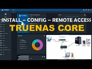 Install and Configure Truenas Core Server || File Storage Server