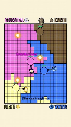 Elemental Weapon Ball Territory War 21 — Magic Weapon Showdown