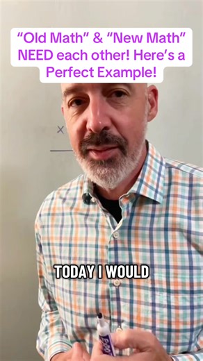 96K views · 938 reactions | Old Math & New Math need to get along! Everyone learns at their own pace and it’s up to YOU to help your own kids best. #maths | Superteacherguy | Facebook