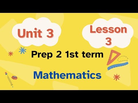 Math Prep 2 1st term unit 3 lesson 3 / Parallelism
