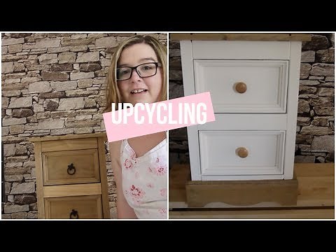 Upcycling Mexican Pine Corona Bedside Cabinet