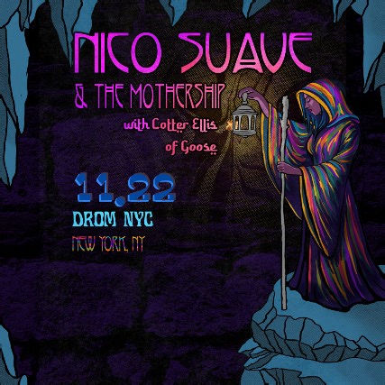 Nico Suave & The Mothership feat. Cotter Ellis of Goose - Dromnyc.com