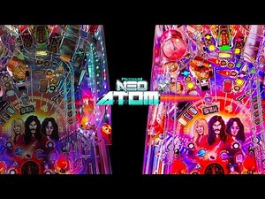 Stern Rush Pinball Mods: Neo Atoms installed !!