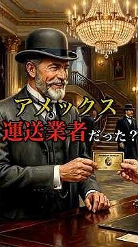 「American Express」の意外な起源 #歴史 #アメックス #amex #shorts