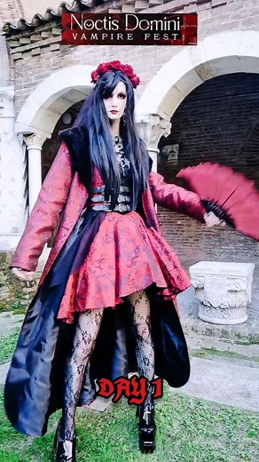 Which look is your fav?鹿 2 different vampire looks for the 2 days of...