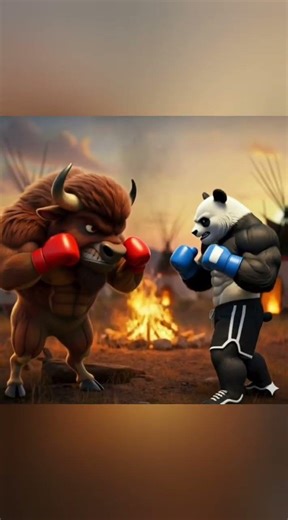 T-Panda vs. The Bison: The Ultimate Battle.