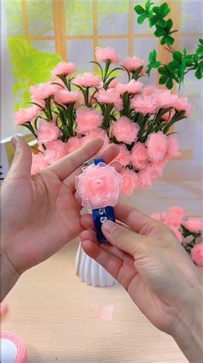 DIY Ribbon Rose 🌹 Easy Tutorial