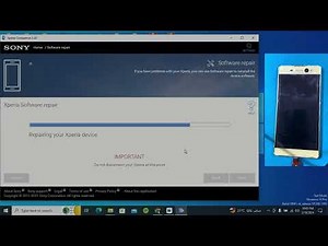 How To Flash, For All Sony Xperia By Xperia Companion Repair,Reset xperia software repair download