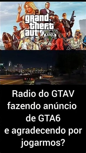 Rockstar Anuncio de GTA 6 e agradecimentos aos jogadores? #gta6 #gta5 #gtaonline