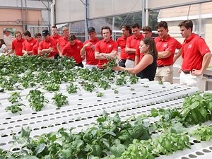 Newark Hospital’s Famed Greenhouse Gets Visit From NJ Devils