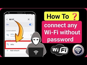 How To Connect WiFi Without Password | How To find WiFi Password 2025