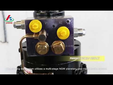 Swing Gearbox & Slewing Reducer in Action | Rotary Head Gearbox for Truck Cranes