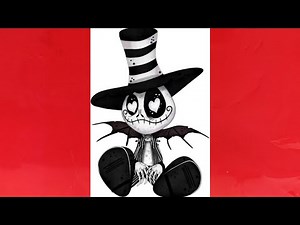 How to Draw a Creepy-Cute Cartoon Character (Easy Step-by-Step)