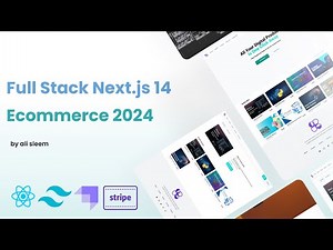 Full Stack Next.js 14 Ecommerce In Arabic 2024 | Next.js 14, React.js, TailwindCss, Strapi, Stripe