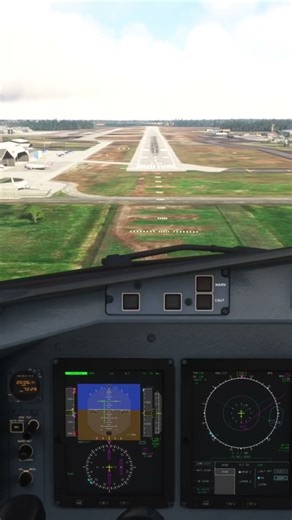 Visual approach and landing into Trinidad