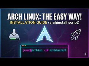 The Easiest Way to Install Arch Linux - archinstall Guide