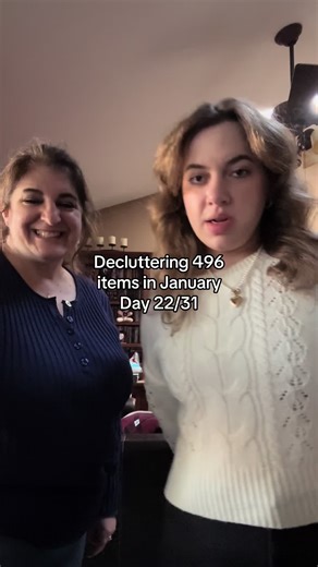 Decluttering Challenges: 496 Items Organized in January