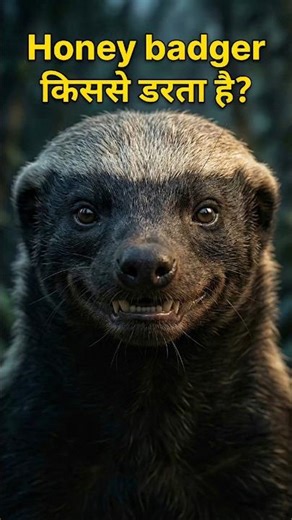 What is the Honey Badger afraid of? | Honey Badger vs Porcupine #shorts #factlinker
