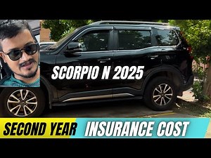 My Scorpio N Second time insurance cost ✅ 2025 || Yunkesh Vlogs