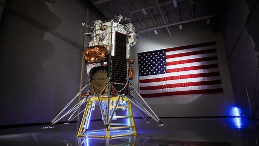 ‘Odie’ lunar mission takes off, aiming for historic US moon landing