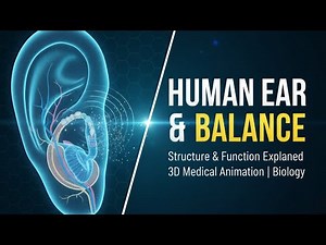How do we hear Sound | Journey of sound to the brain| 3D animation