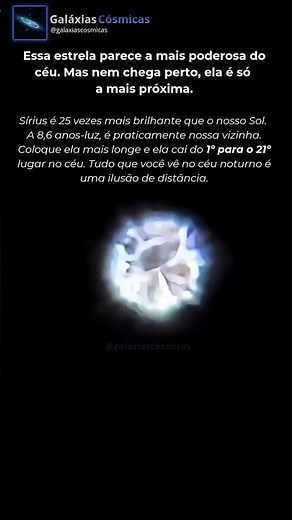 Sírius É a Estrela Mais Brilhante do Nosso Céu — Mas Não Pelo Motivo que Você Pensa ✨