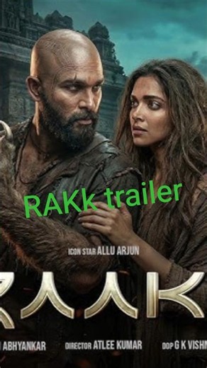 rakkA trailer new update Allu Arjun Deepika Padukone 2026 short update movie