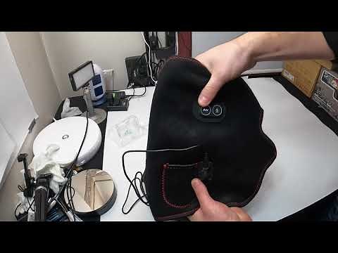 Heated Knee Brace Wrap, 3 Adjustable Heat and Vibration Knee Massager for Arthritis Knee Pain Relief