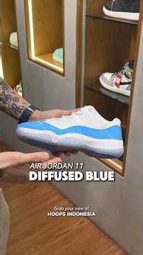 Air Jordan 11 Diffused Blue #unboxing #sneakers