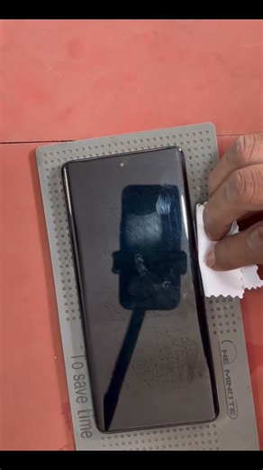 Vivo V40 UV Glass Install #shortvideo