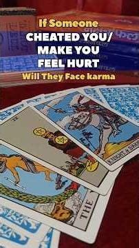 🪐If someone cheated you will they gonna face karma #divinetarot #soullove #tarotreading #angel #leo