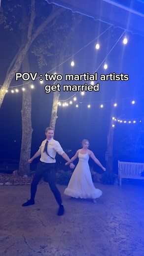 first dance? more like first form 😂 #martialarts #karate #sportkarate #martialartstraining #blackbelt #athlete #martialartists | Eden Wood