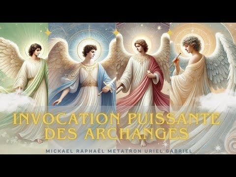 INVOCATION ✜ PRIÈRE PUISSANTE DES ARCHANGES : MICKAEL, METATRON, URIEL, GABRIEL, RAPHAËL
