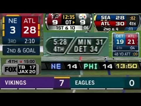 Evolution of NFL Scoreboards | Part 1 - FOX
