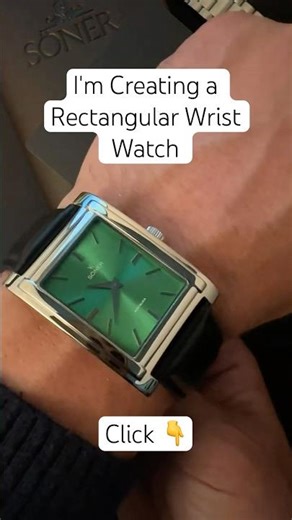 I'm Creating a New Rectangular Wrist Watch - The Söner Tank
