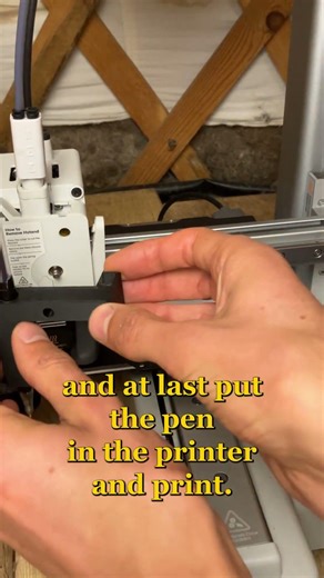 How to turn your bambulab printer into a pen plotter