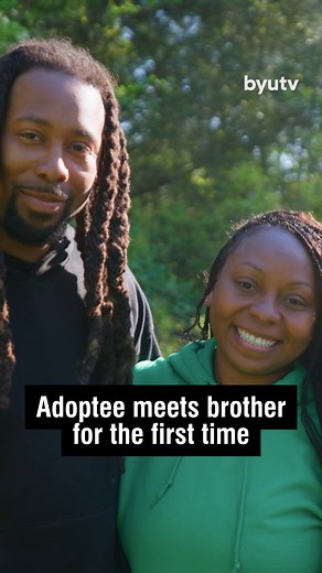 453K views · 16K reactions | A moment she will never forget! 殺 Hillary could not stop smiling and giggling while meeting her brother for the first time. She is thrilled to find another sibling, and even more excited to be part of such a big family. 珞 #RelativeRace #BYUtv #Adoption #FamilyReunited | Relative Race | Facebook