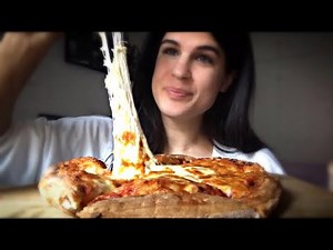 ASMR | CHEESE PIZZA | MUKBANG
