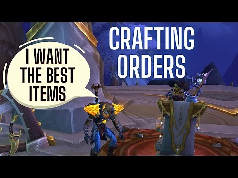 Guide to Crafting Orders | World of Warcraft Dragonflight