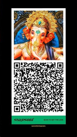Transform Any Ganpati Photo in Seconds! | Free Snapseed QR Code | Surat Ganeshwaray Edit