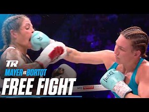 Mikaela Mayer Sweeps The Scorecards Vs Silvia Bortot | FREE FIGHT
